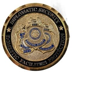 CHALLENGE COIN DIPLOMATIC SECURITY US DEPARTMENT OF STATE SPECIAL AGENT …